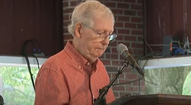 Mitch McConnell was booed off stage for this humiliating reason