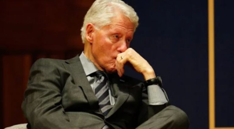 Bill Clinton went pale as a ghost after this stunning document was released