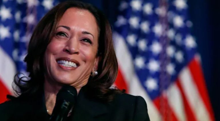 Harris just exposed herself when approached by a reporter on campaign trip