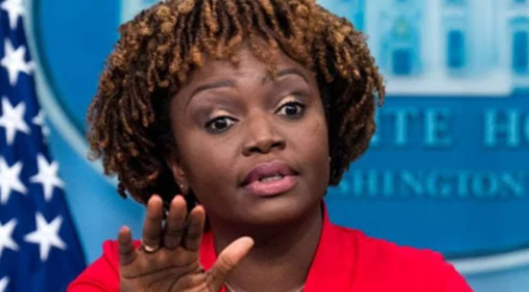 Karine Kean-Pierre ducked behind the podium after being asked this one question