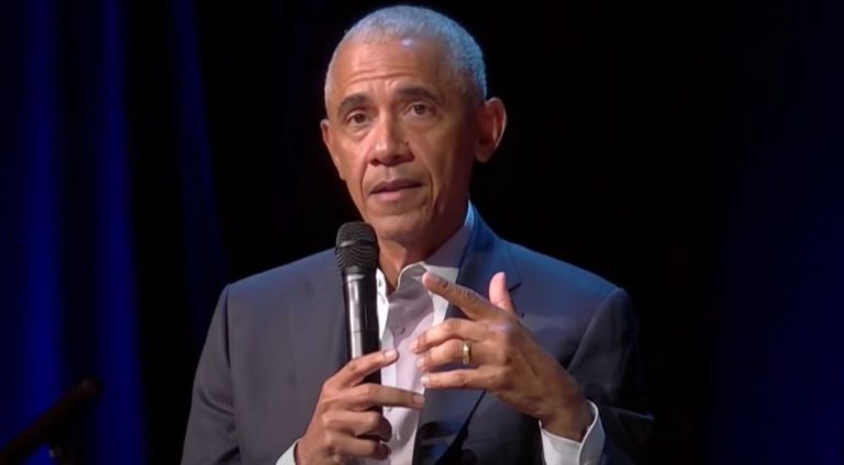 Barack Obama emerged out of the shadows for this sinister purpose