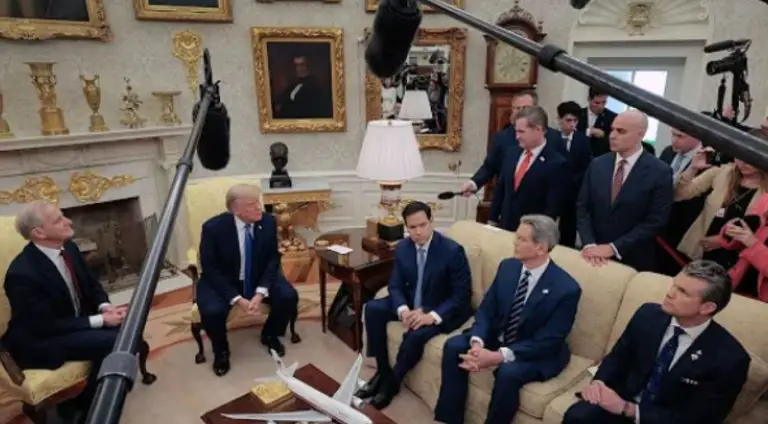 Trump shuts down interview after being asked one idiotic question