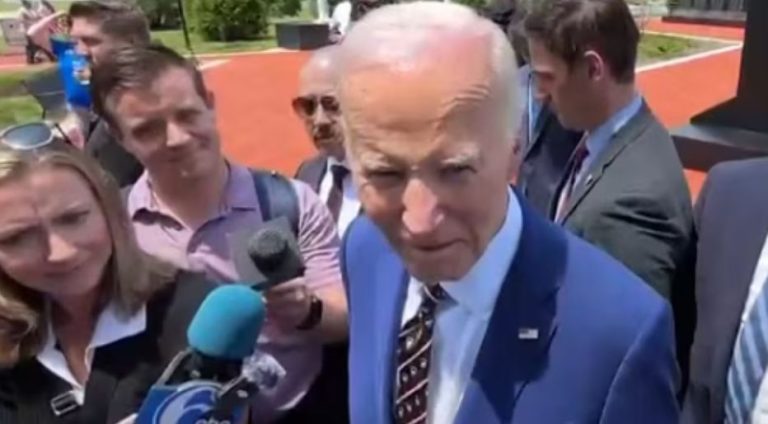 Joe Biden breaks his silence to issue a direct and violent threat