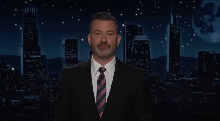 Jimmy Kimmel got behind the microphone and started crying