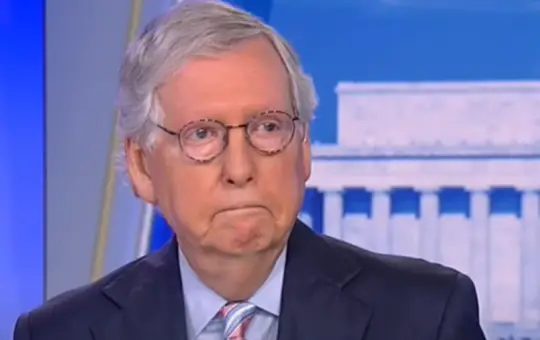 Mitch McConnell lost his mind after being hit with these words from a leading Republican