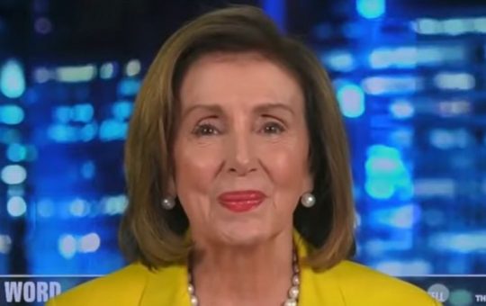 Nancy Pelosi was just smacked upside the head by Donald Trump