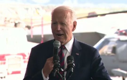 Biden makes inappropriate remark that has all hell breaking loose