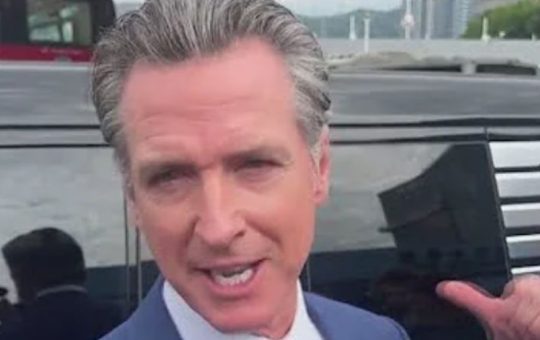 Gavin Newsom bent the knee to this foreign enemy and now all hell is breaking loose